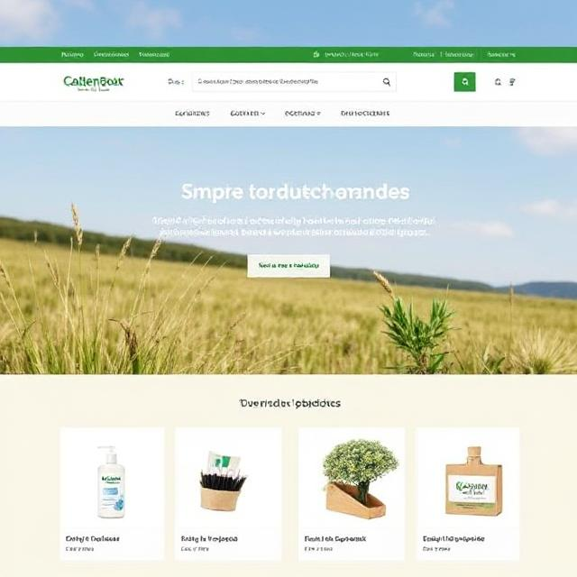 GreenGlow – Duurzame Webshop voor Eco-Producten